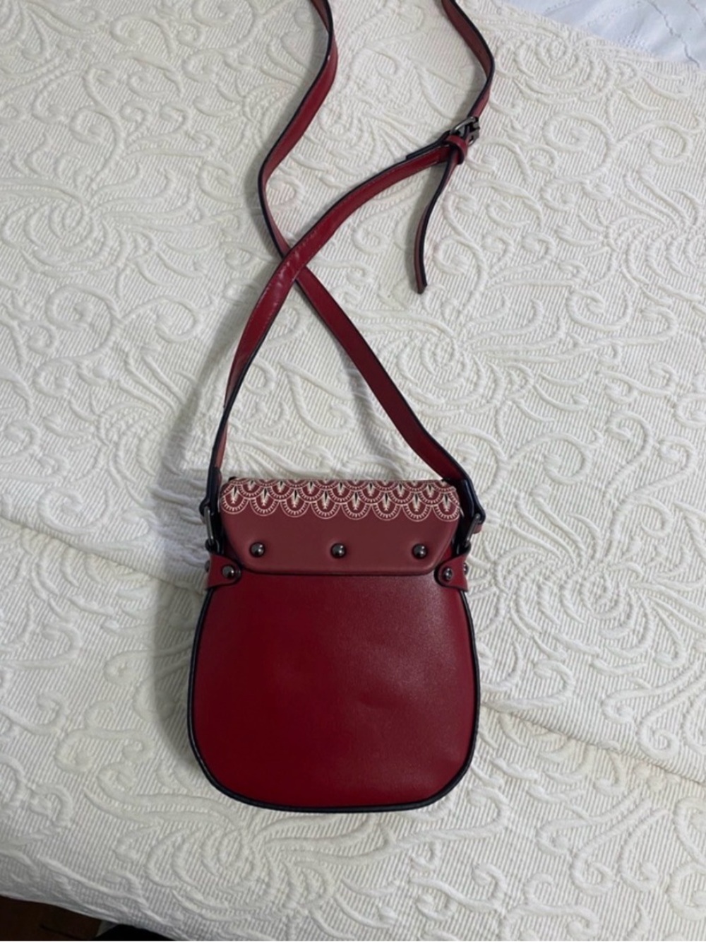 Womens Red Owl Crossbody Bag - Brand Unspecified - Picture 2 of 3